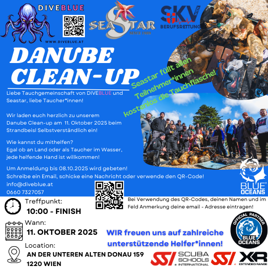 Danube Clean Up Oktober 2025