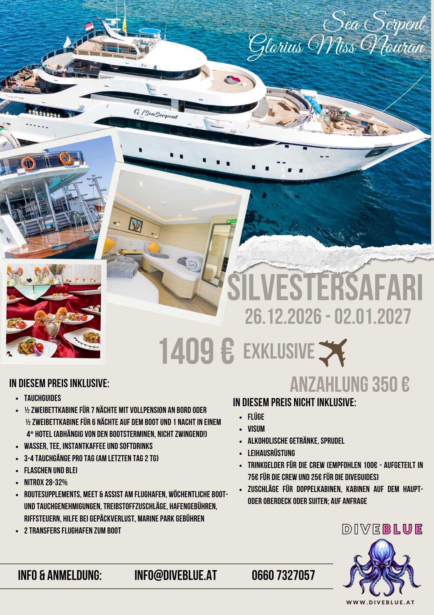 Silvestersafari 26.12.2026 02.01.2027